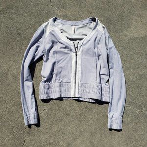 Lucy Full Zip Jacket with mesh back yoga